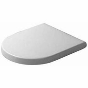 Duravit Toilet Seat, Close-Coupled, White Alpine, With Cover 0063890000